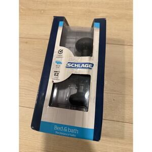 New Schlage Georgian Door Knob in Aged Bronze Bed & Bath JM